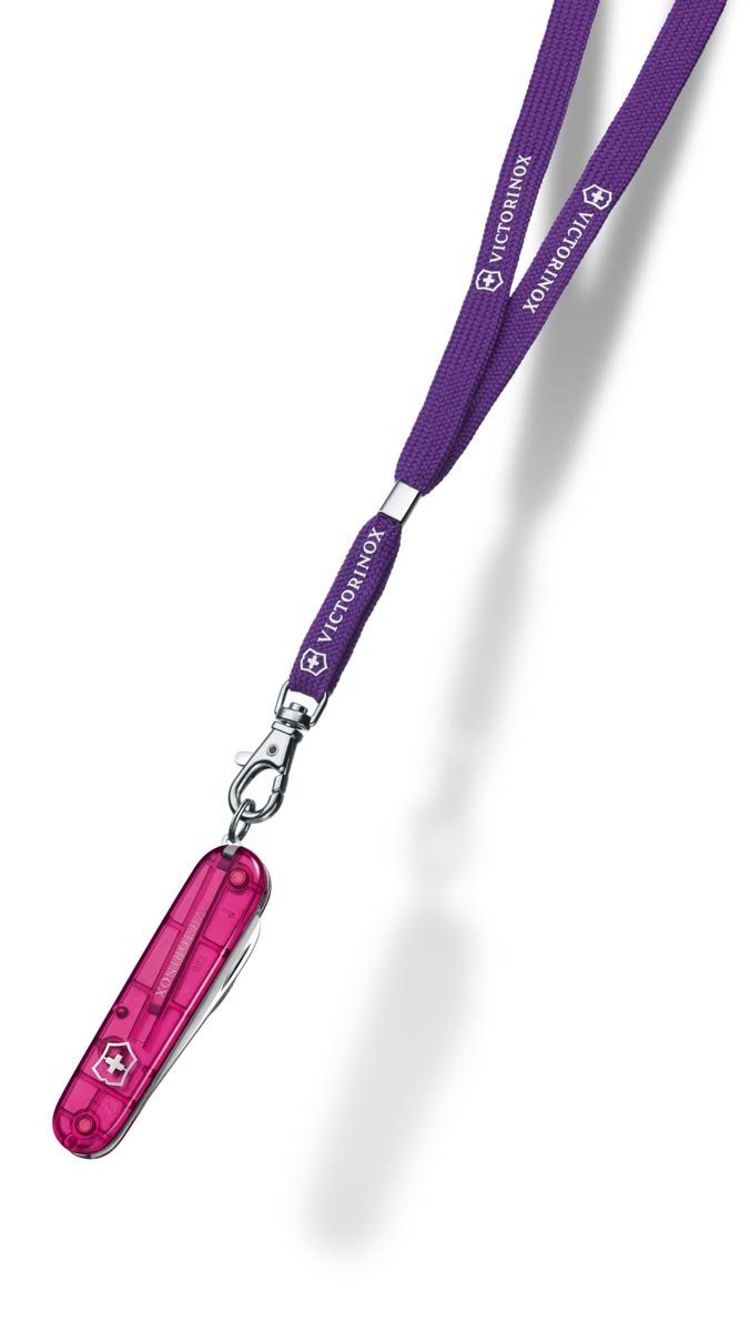 Victorinox Taschenmesser Nackenband, dunkel violett, Blister | Taschenmesser