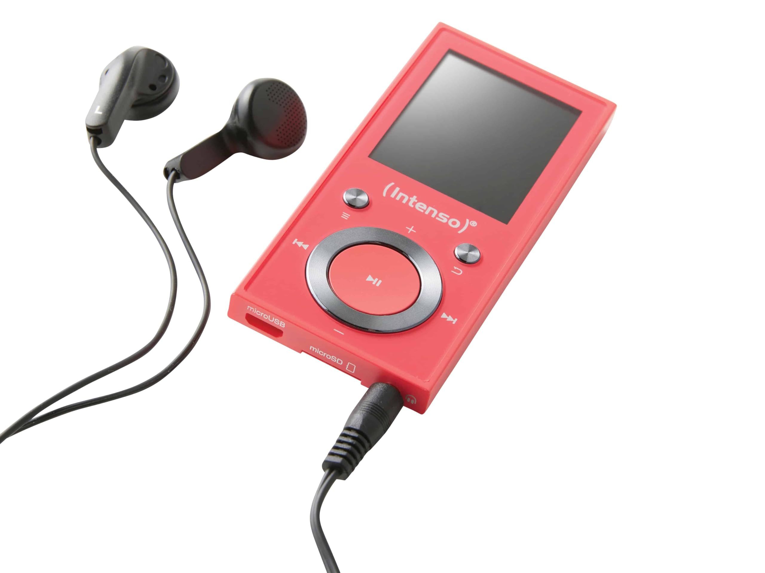 Intenso BT 16 GB pink Fitness Media Player (Video Scooter mit 16 GB Speicher und Bluetooth)