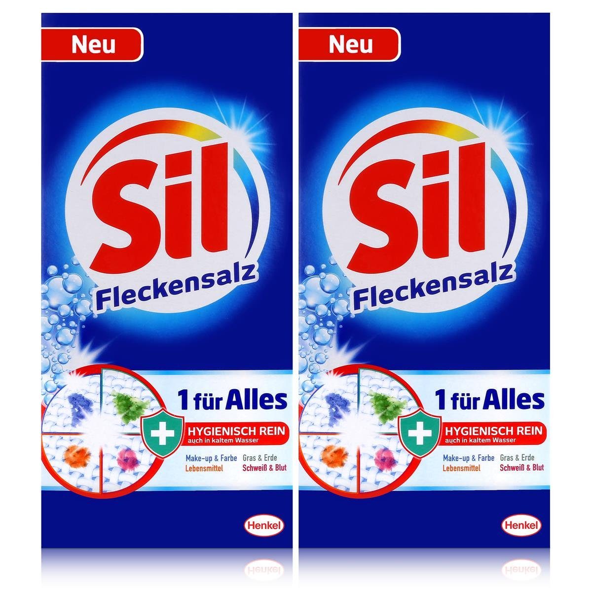 Sil Sil 1 für Всеs Hygienisch Rein Fleckensalz 500g-zur Zusatzbehandlung Fleckentferner