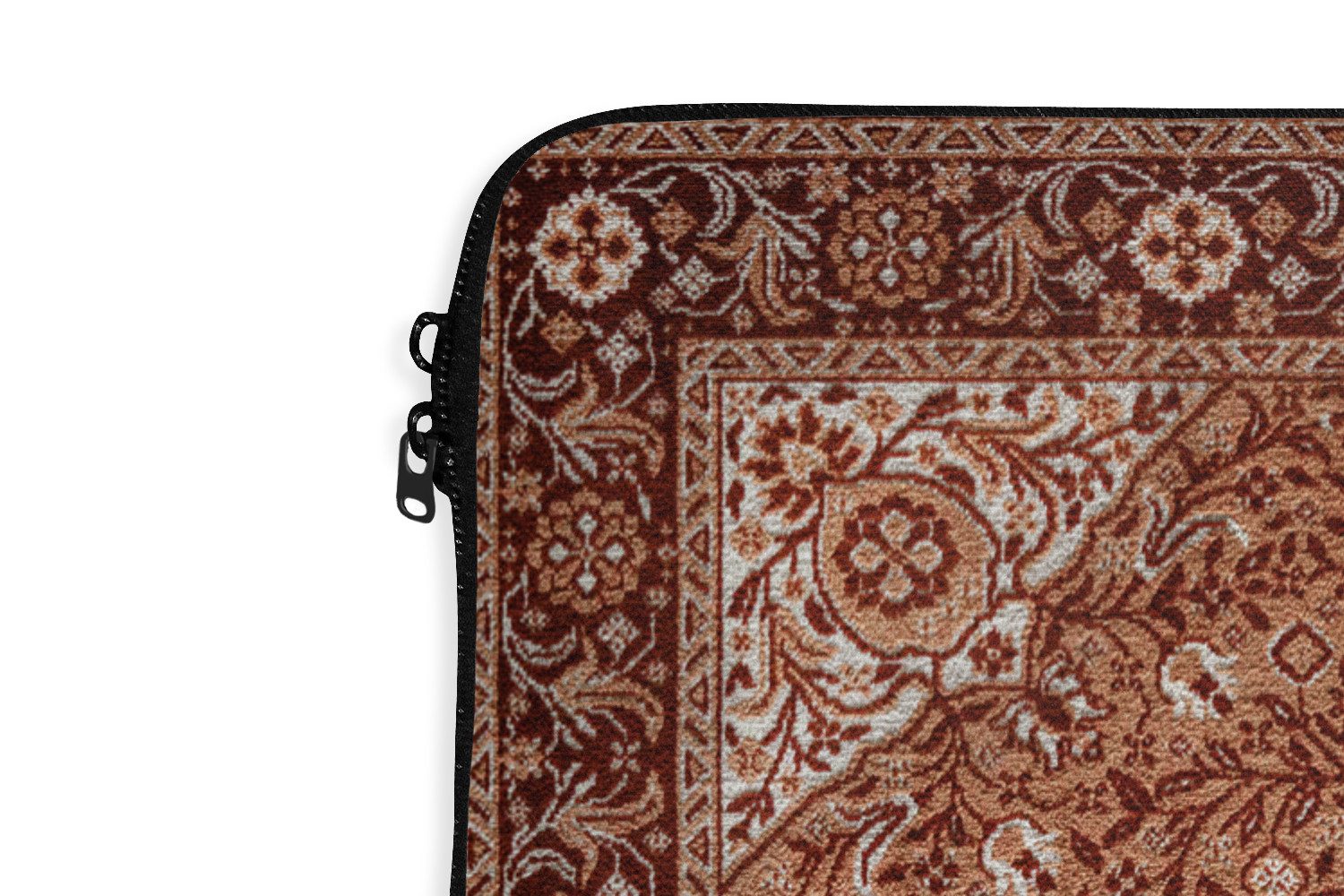 MuchoWow Laptop-Hülle Persischer Teppich - Teppich - Mandala - Braun 14 Zoll, Schutzhülle für Laptop, Schutz gegen Kratzern, Laptoptasche – Bild 3 von 5