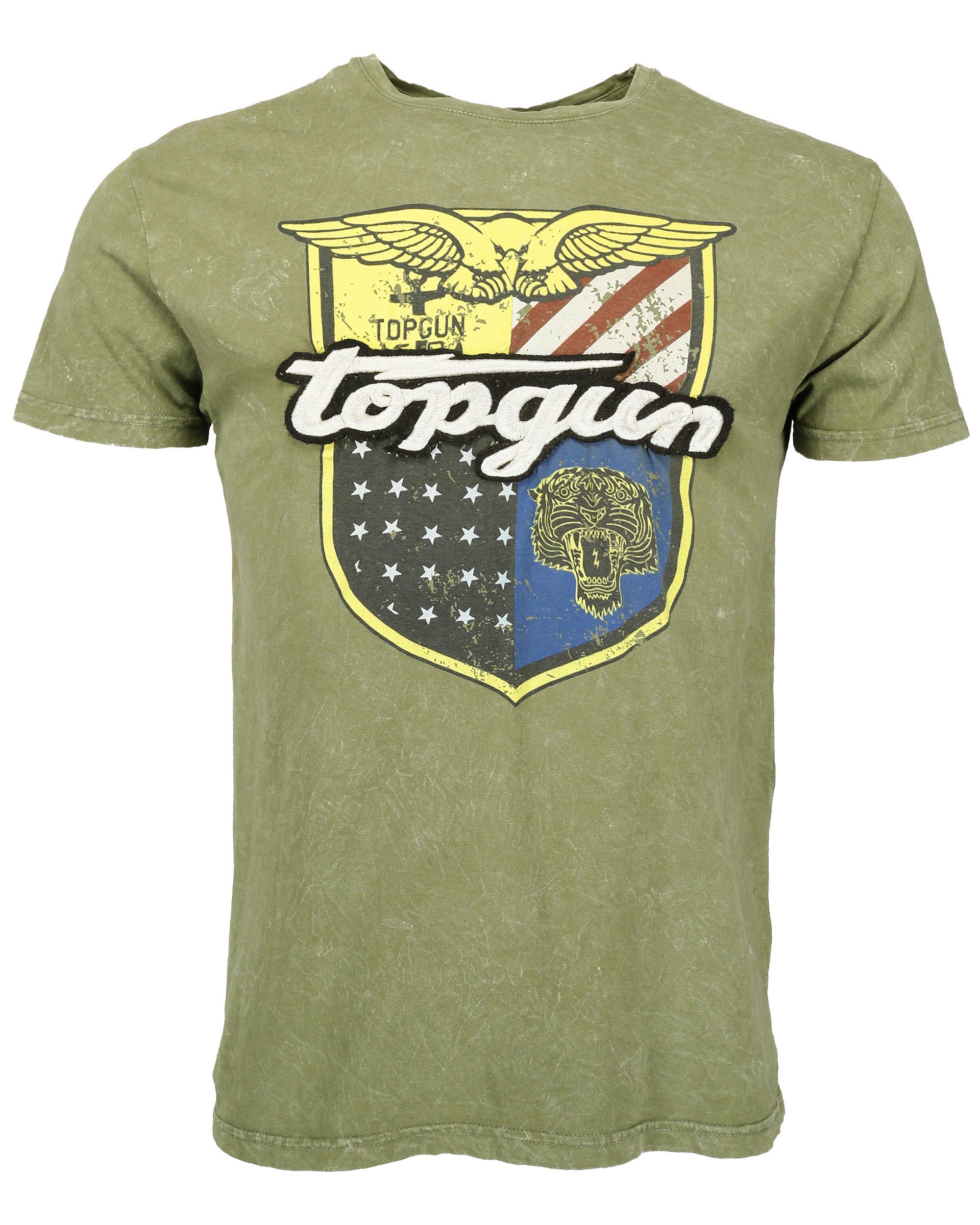 TOP GUN T-Shirt Insignia TG20191064 olive