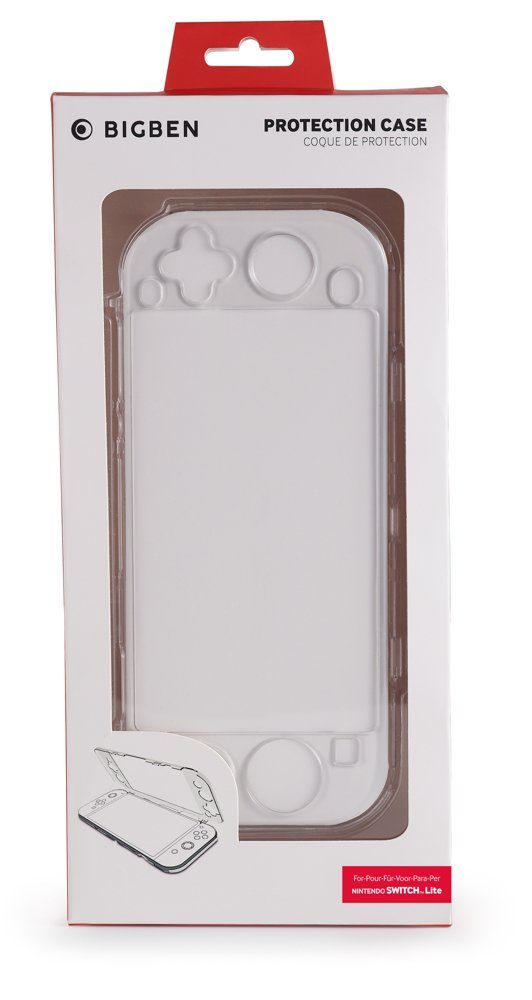 BigBen Nintendo Switch Lite Schutzhülle Case transparent BB380330 Zubehör Nintendo