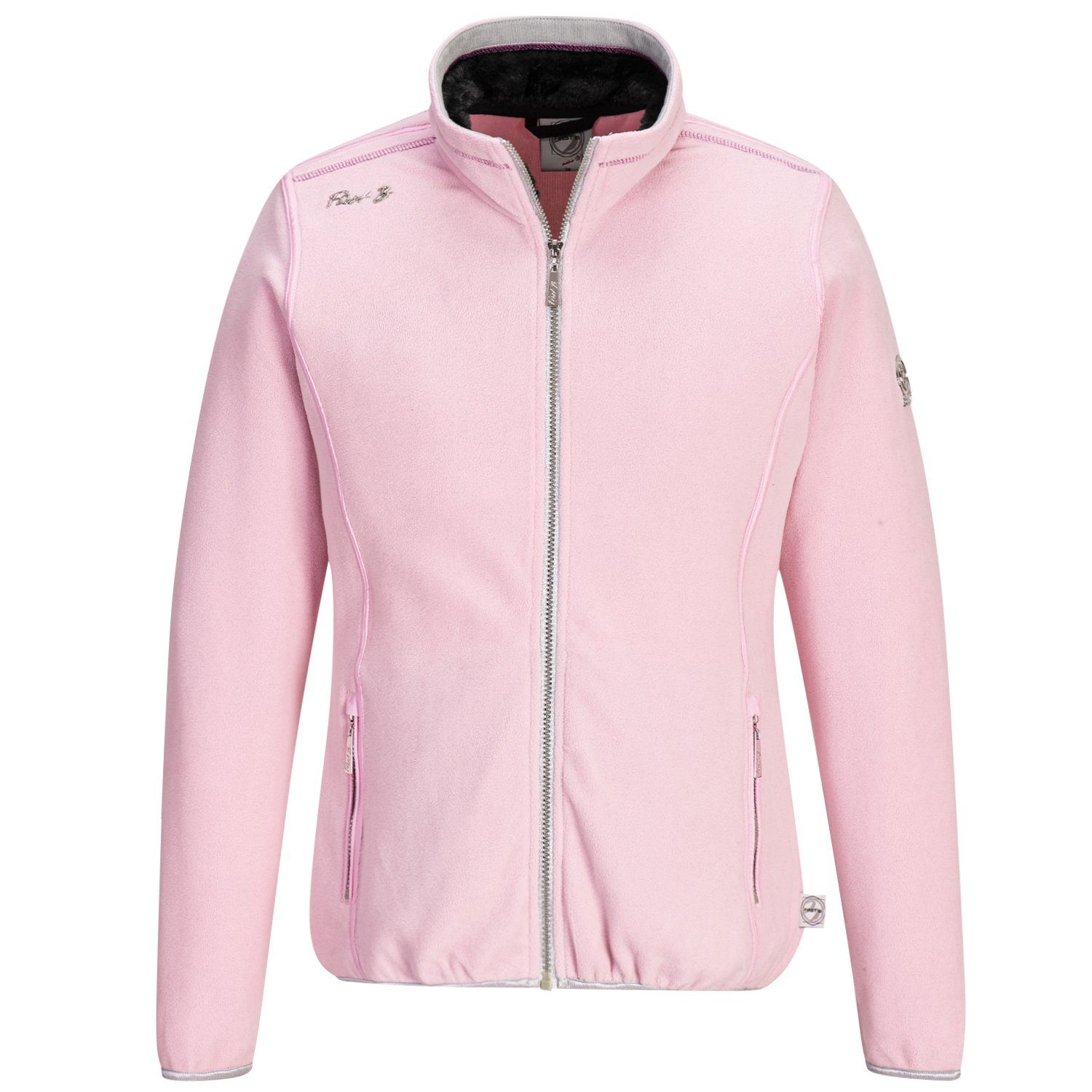 Damen wärmend, Fleecejacke FirstB weich, rose anschmiegsam