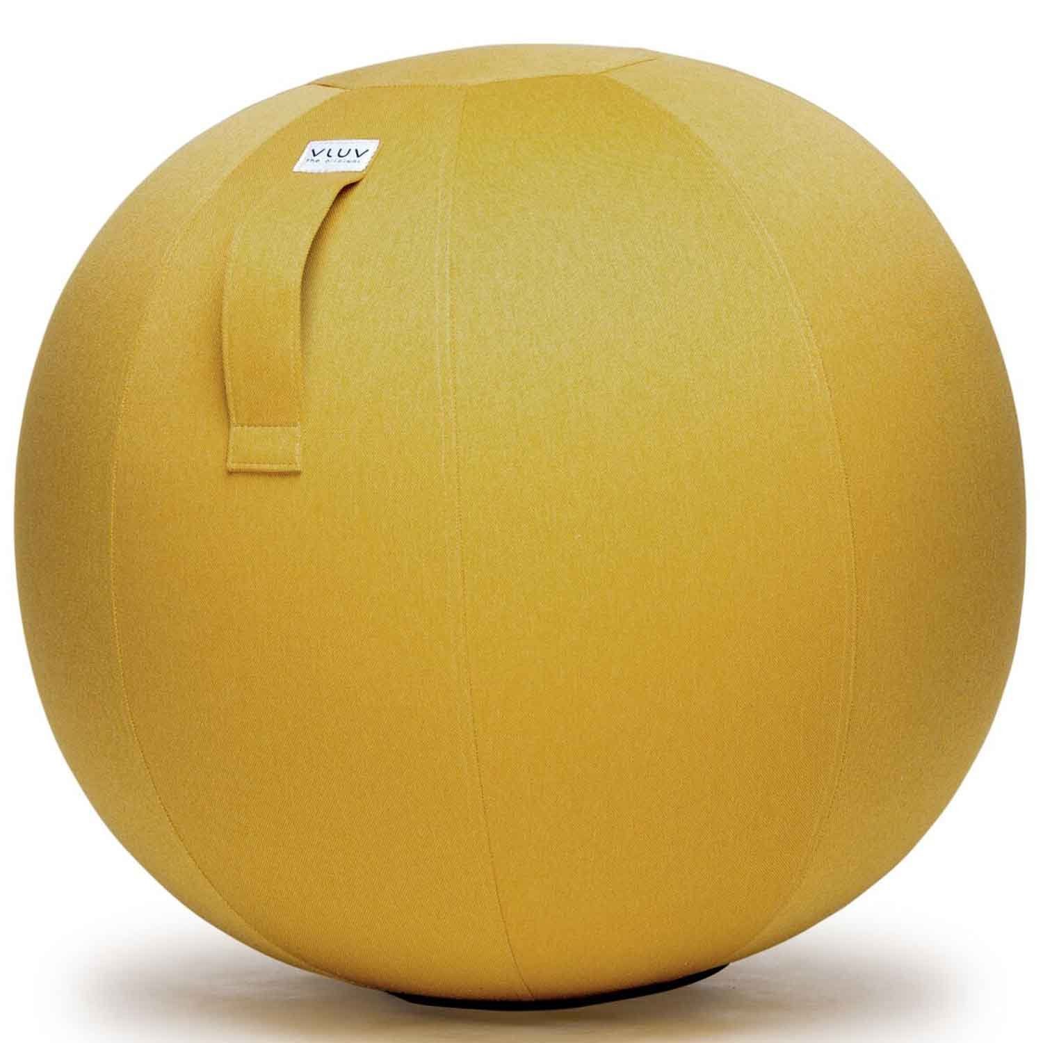 VLUV Stuhl Sitzball Stoff Leiv 70-75 cm mustard