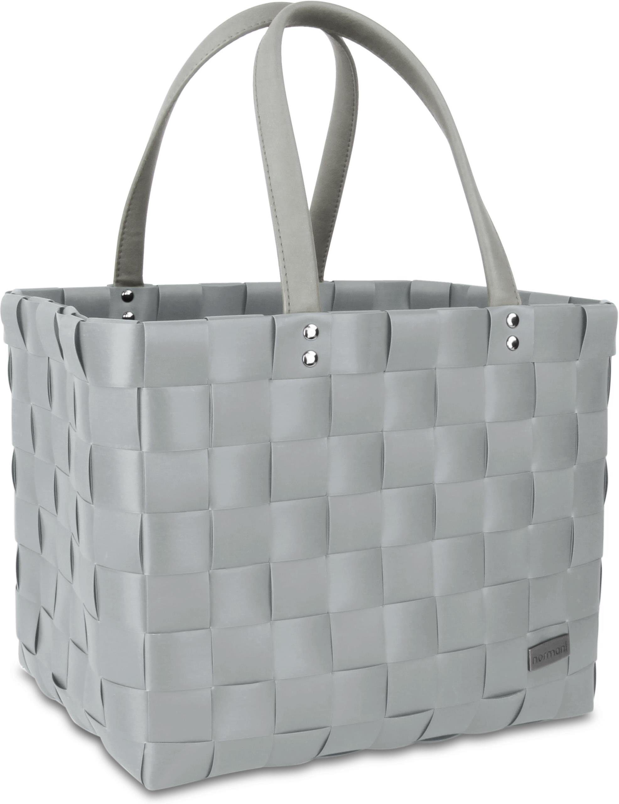 normani Einkaufskorb Einkaufskorb mit PU-Henkeln, 20 l, pflegeleichtes Mate günstig online kaufen