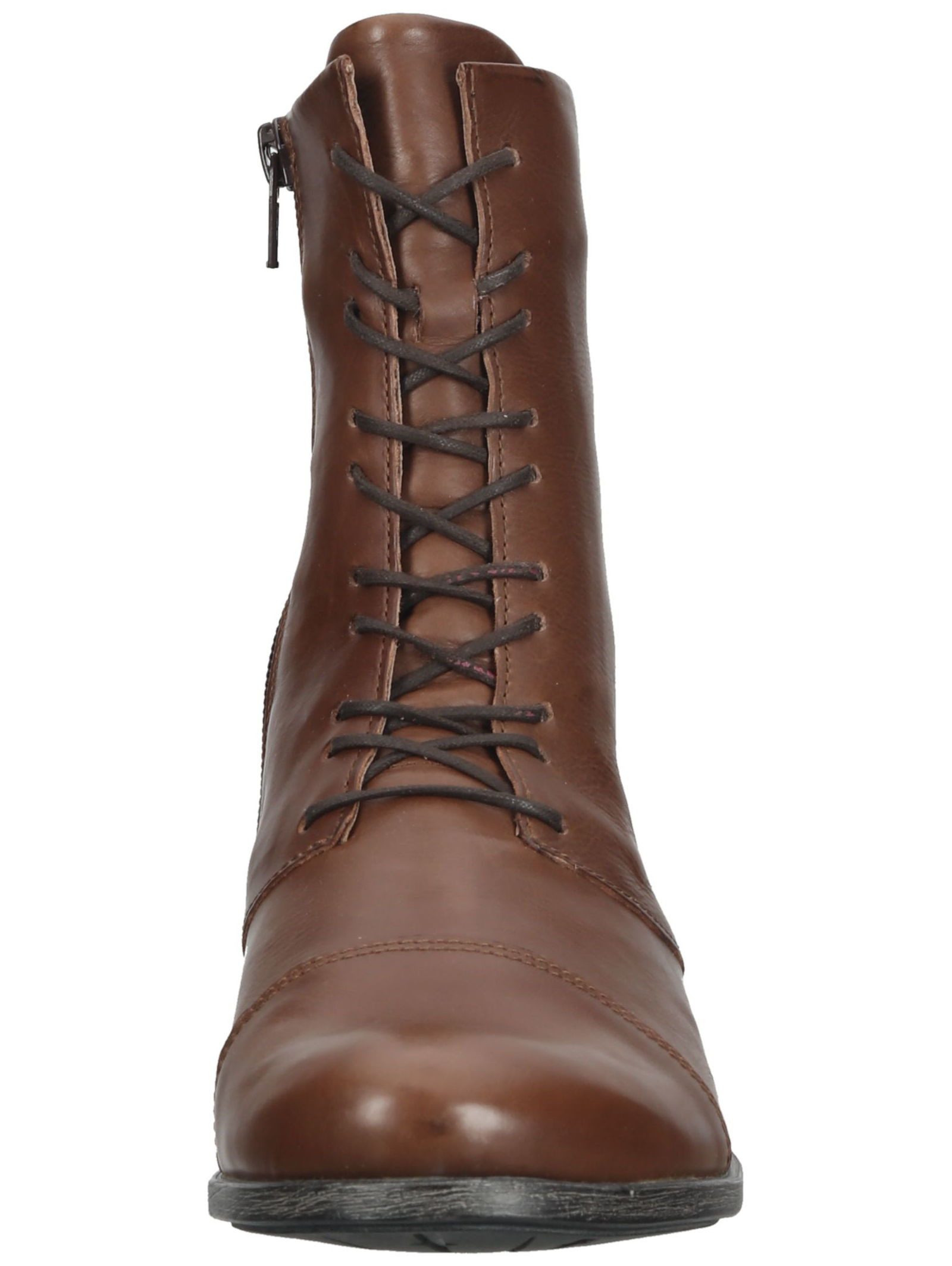 Think! Think! Stiefelette Glattleder Schnürstiefelette