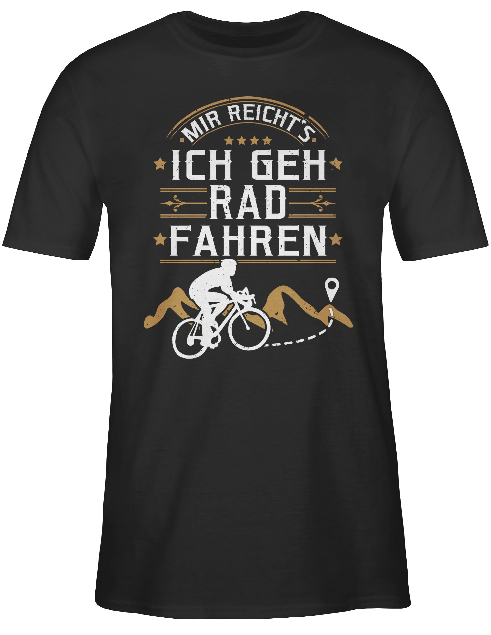 T-Shirt Mir reichts ich geh Rad fahren I Geschenk Radfahren Geschenke