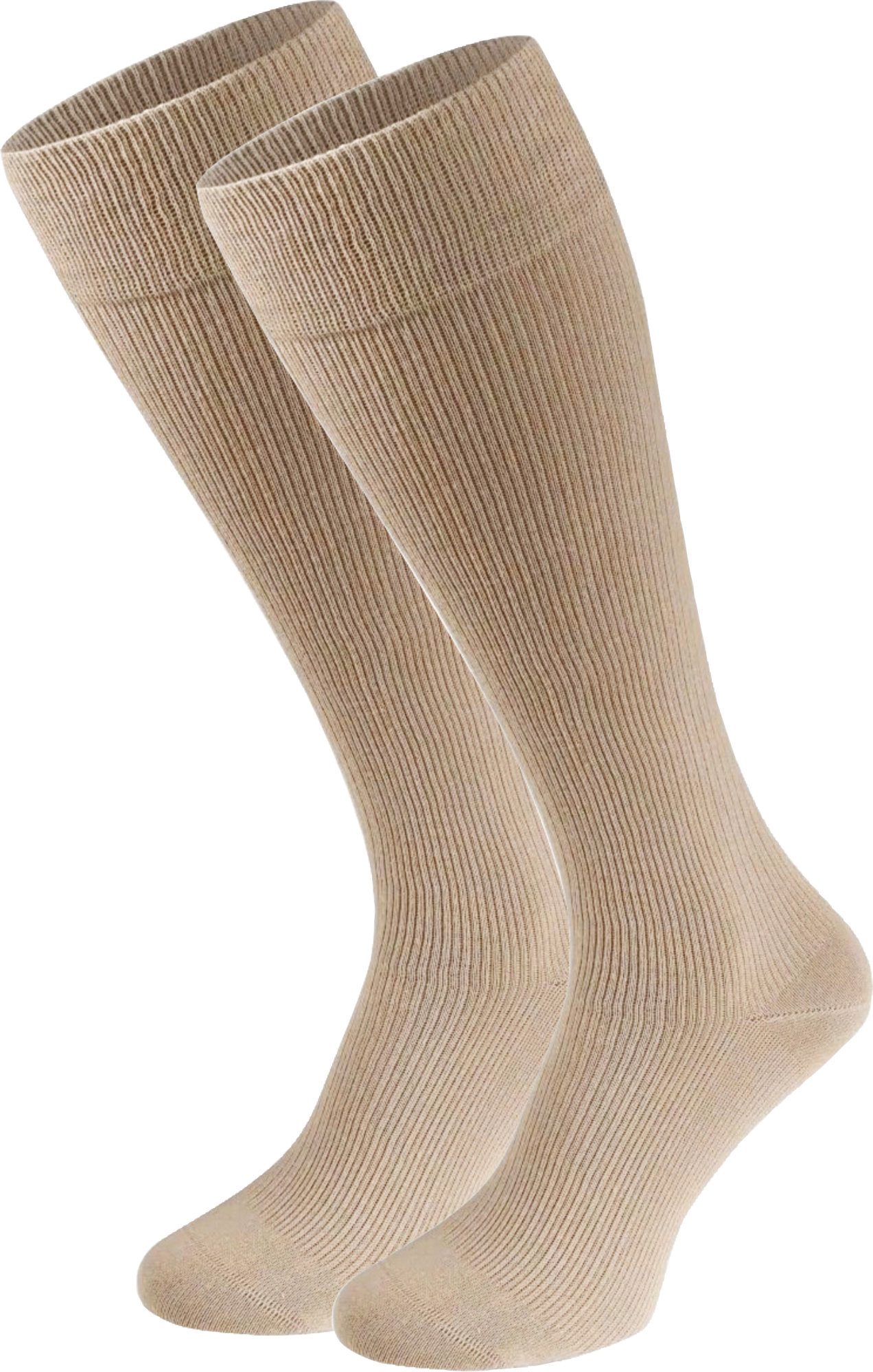 Fußgut Kniestrümpfe Unisex Stützkniestrümpfe, 3 Paar günstig online kaufen