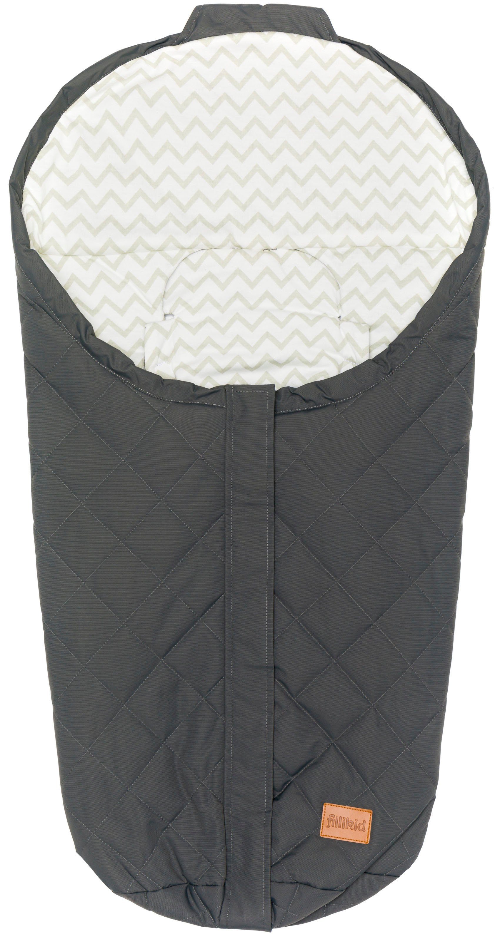 Fußsack Sommerfußsack Light Small, grau