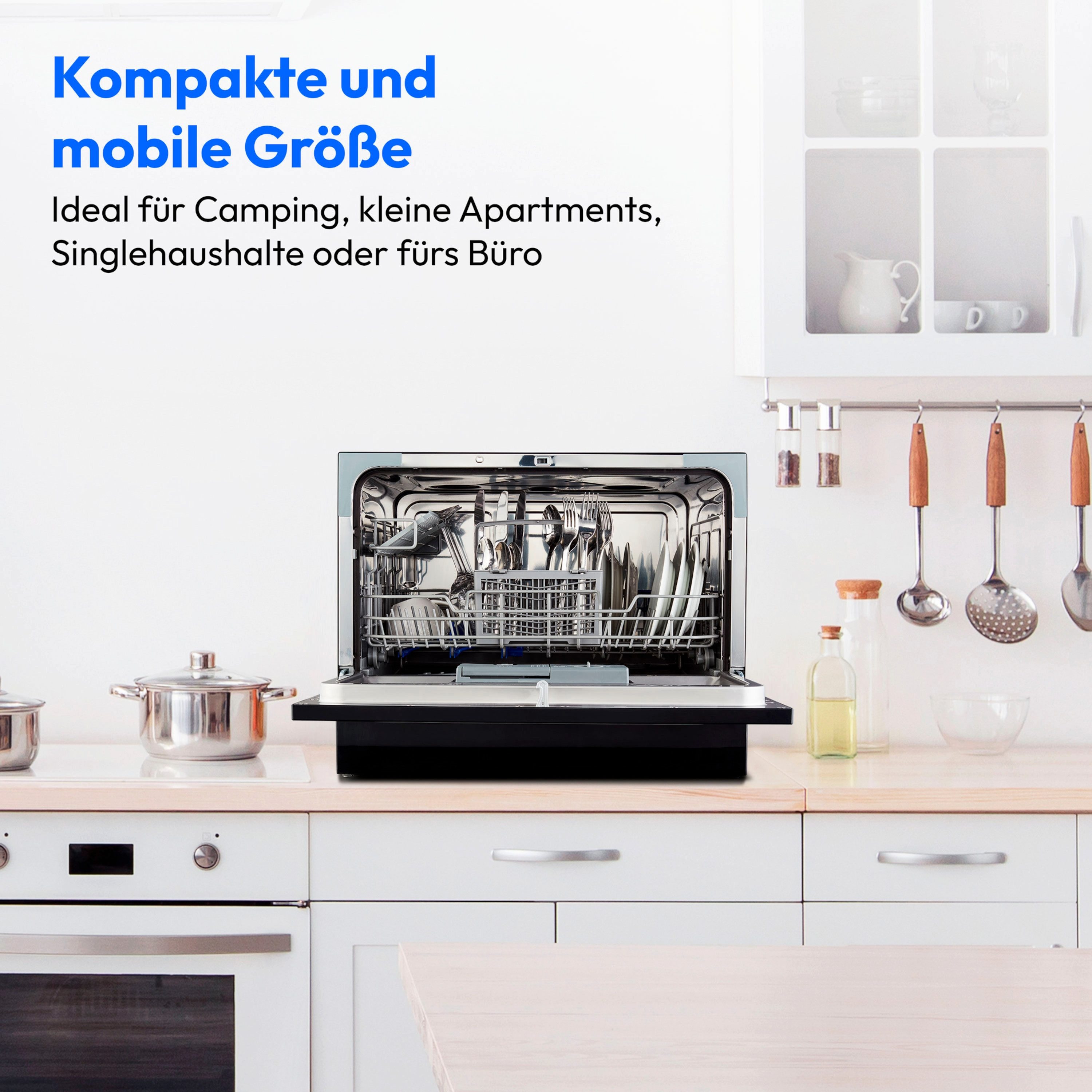 Medion® Tischgeschirrspüler MD37496, 6 Maßgedecke – Bild 5 von 5