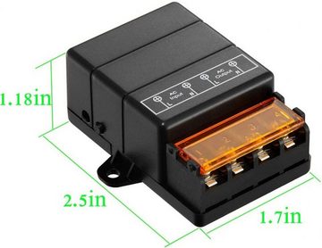 GelldG Wasserdicht Fernbedienung Schalter,40A Relais, Funk RF-Schalter Fernbedienung