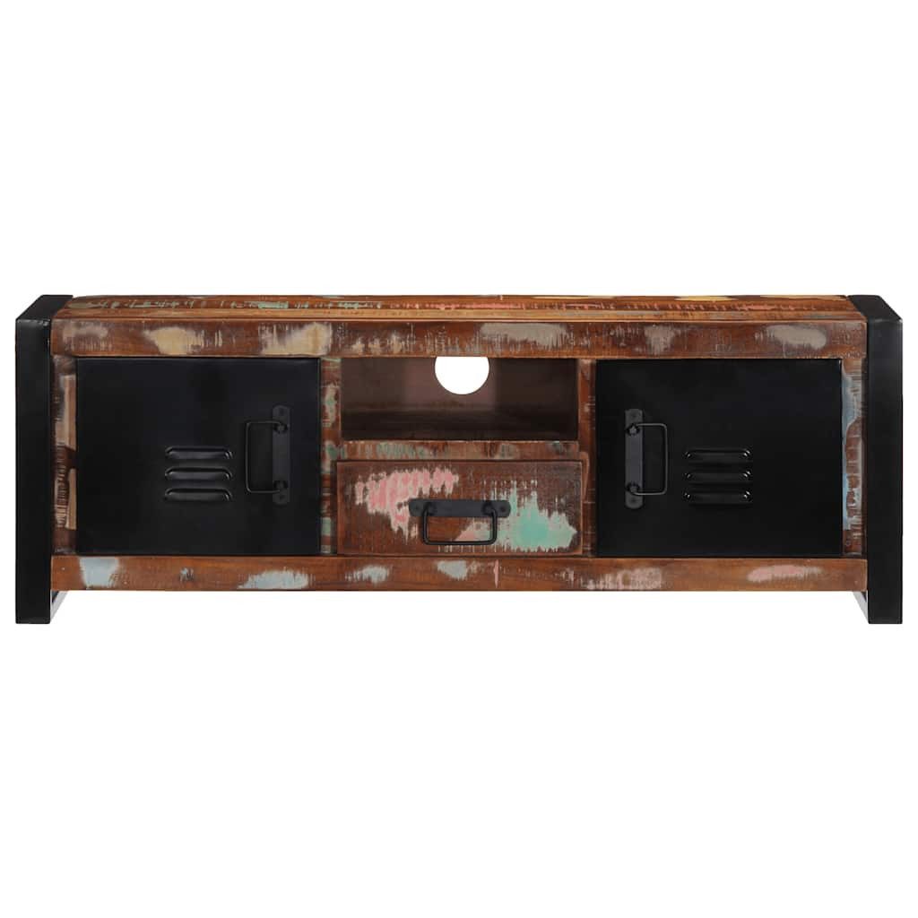vidaXL TV-Schrank TV-Schrank 100x30x35 cm Massivholz Altholz (1-St)