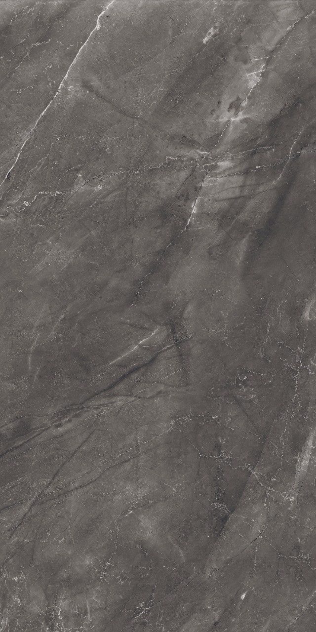 Bodenfliese 1 Paket (1,44 m) Fliesen VENEZIA NERO (60 × 120 cm), matt, grau, Küche Wand Bad Flur Bodenfliese Duschwand Bodenbelag