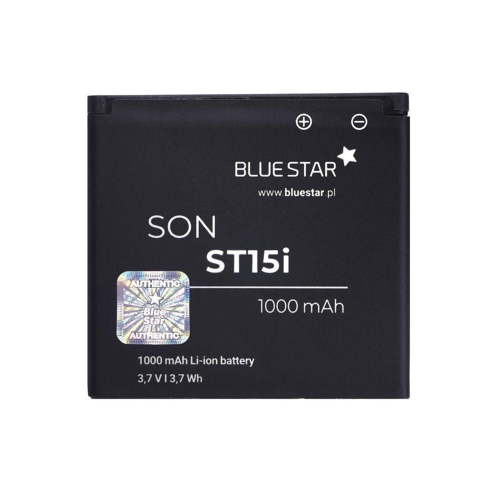 BlueStar mit U5 Smartphone-Akku Accu kompatibel Ericsson ST15i Ersatz Akku VIVAZ Austausch Sony 1000mAh Li-lon 3,6V Batterie