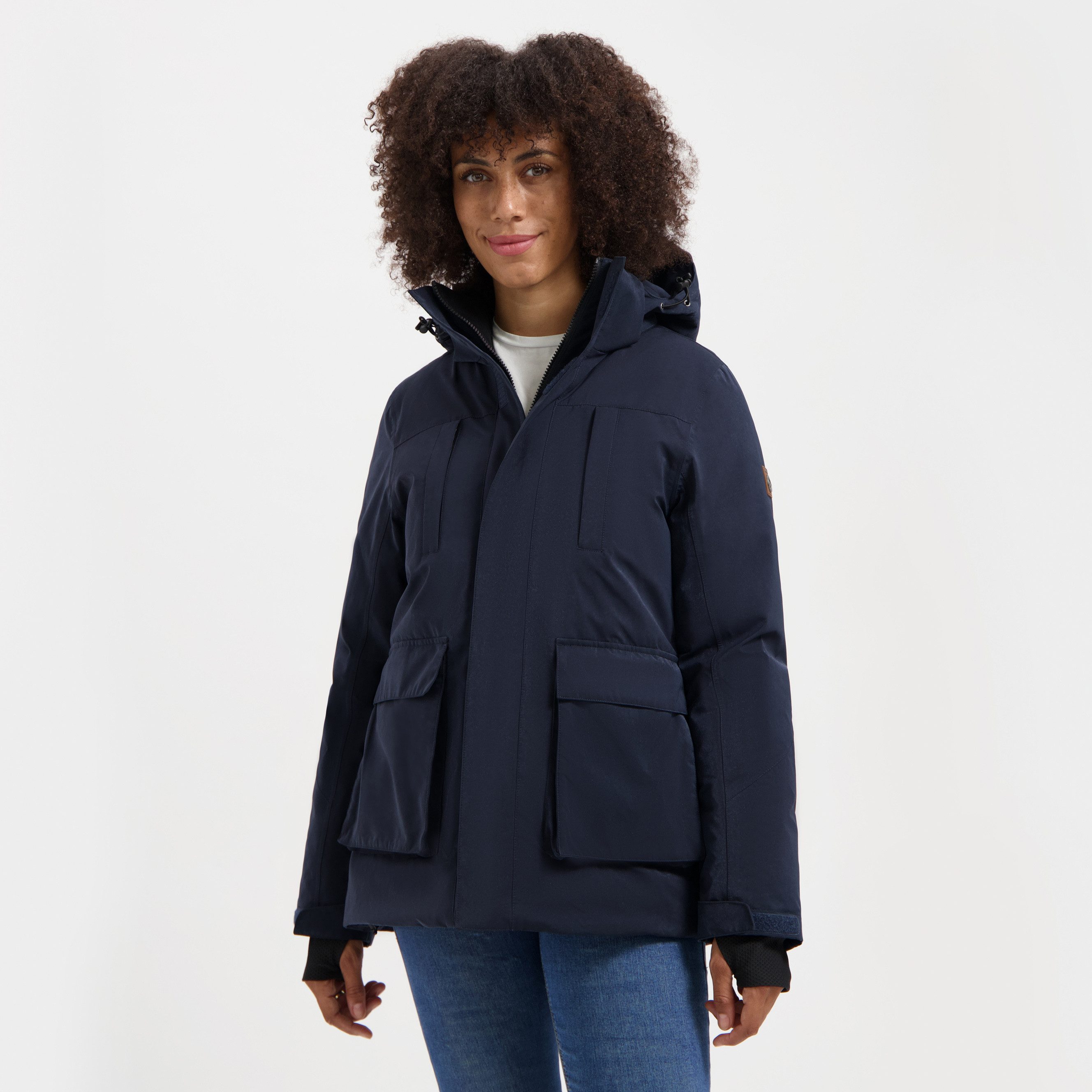 Travelin' Parka Travelin' Thyra Jack Lady Navy 3XL günstig online kaufen