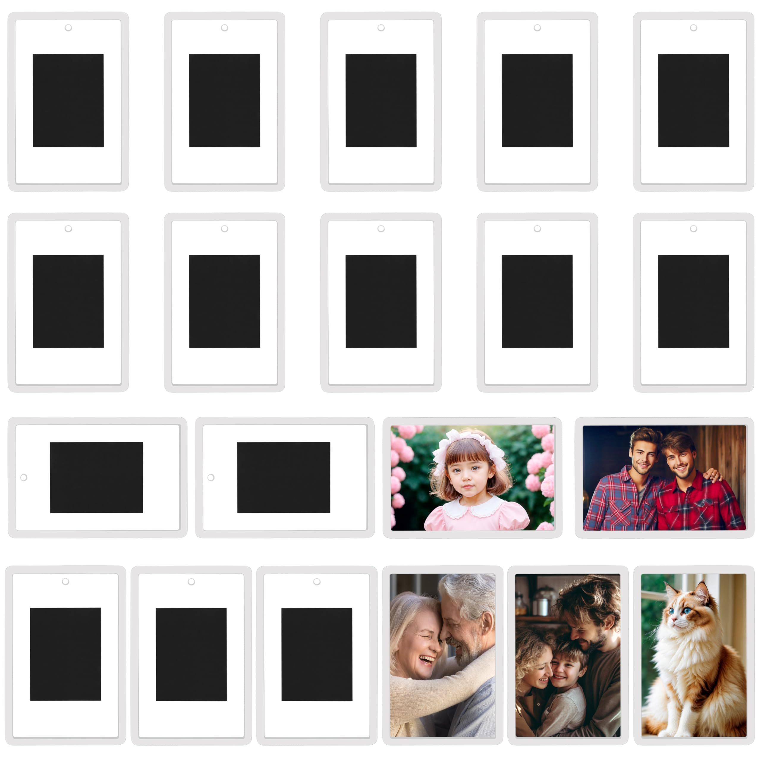 Kurtzy Einzelrahmen Magnetische Fotorahmen für den Kühlschrank (100 Stück), günstig online kaufen