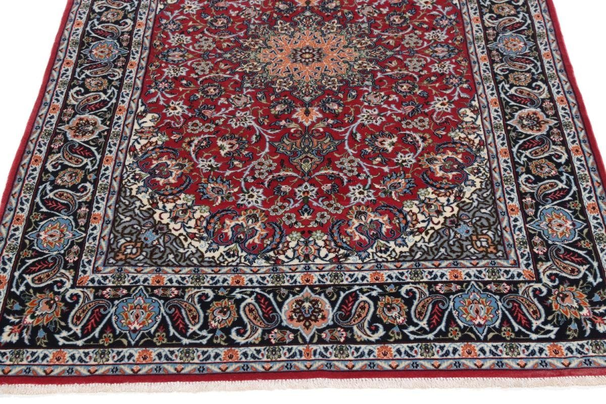 rechteckig, mm Isfahan Höhe: Orientteppich Seidenkette Trading, 106x169 8 Orientteppich, Handgeknüpfter Nain