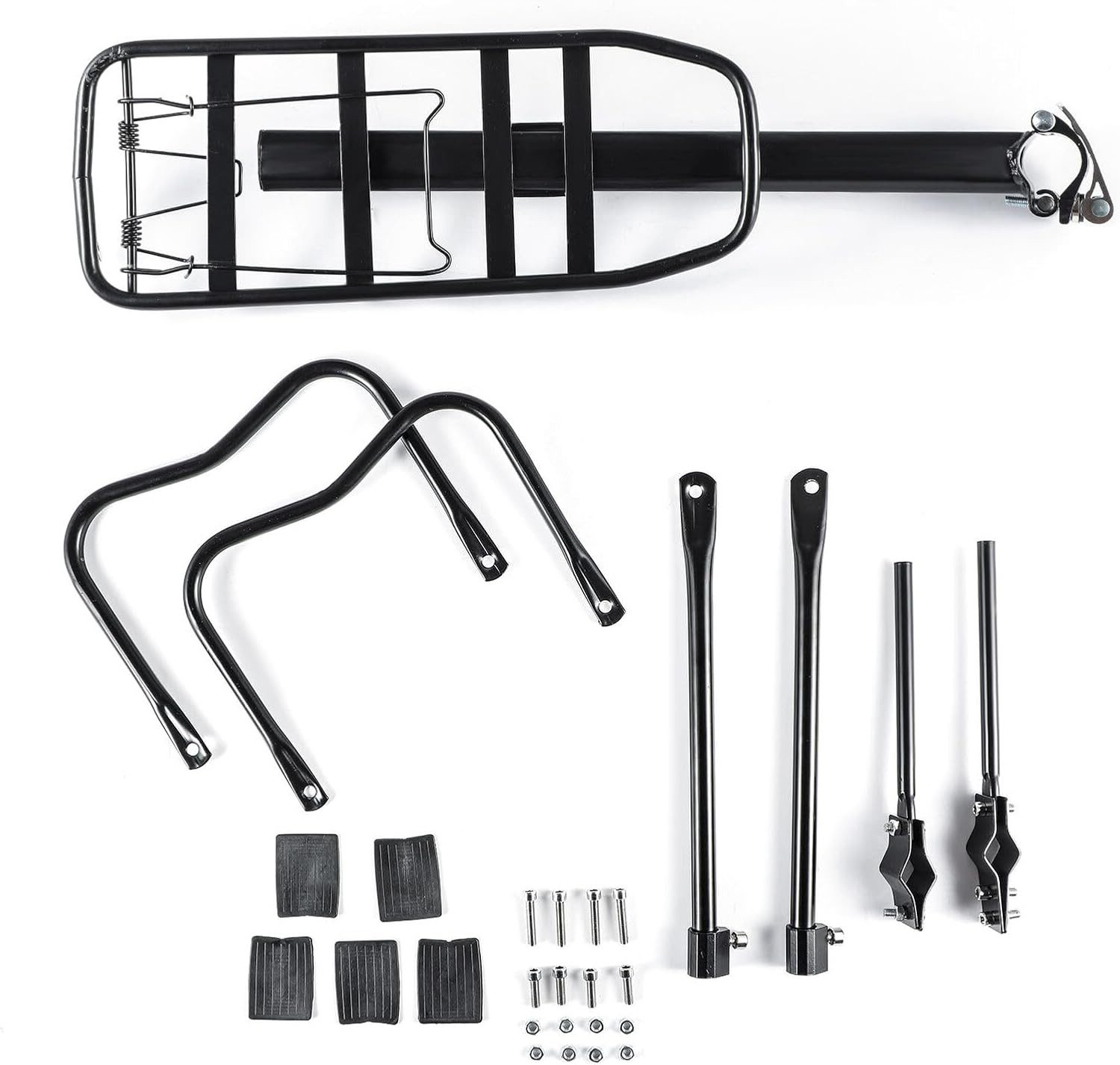 Youyijia Fahrrad-Gepäckträger Fahrrad Gepäckträger Heckträger Träger Sattelstütze