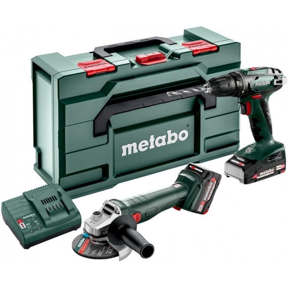 metabo Elektrowerkzeug-Set Metabo Combo Set 2.4.3 18 V *BS18+W18 Werkzeugset.
