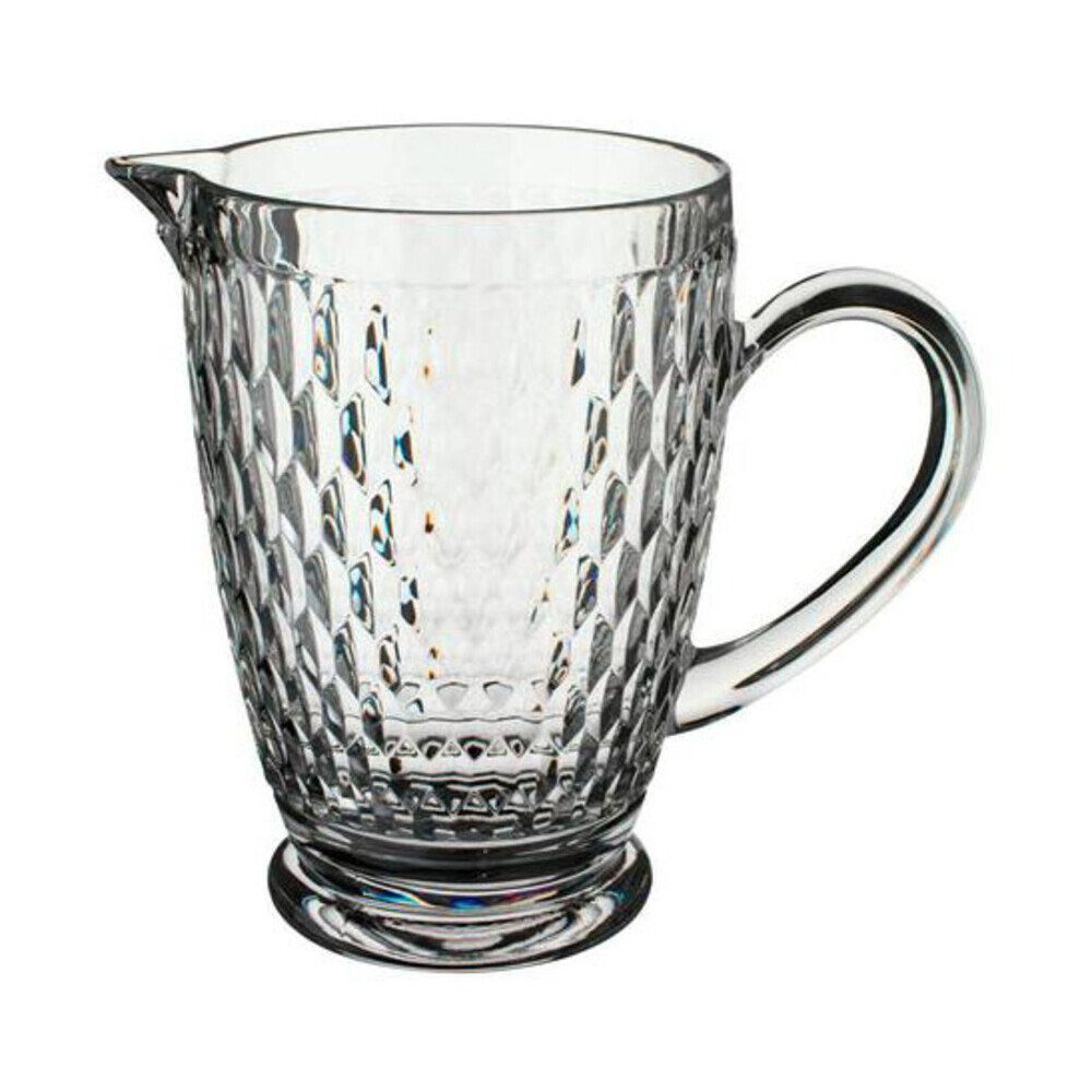 Villeroy & Boch Wasserkrug Krug 1,0 l Boston klar, (1-tlg), Krug, Ø13cm, Kristallglas, klar