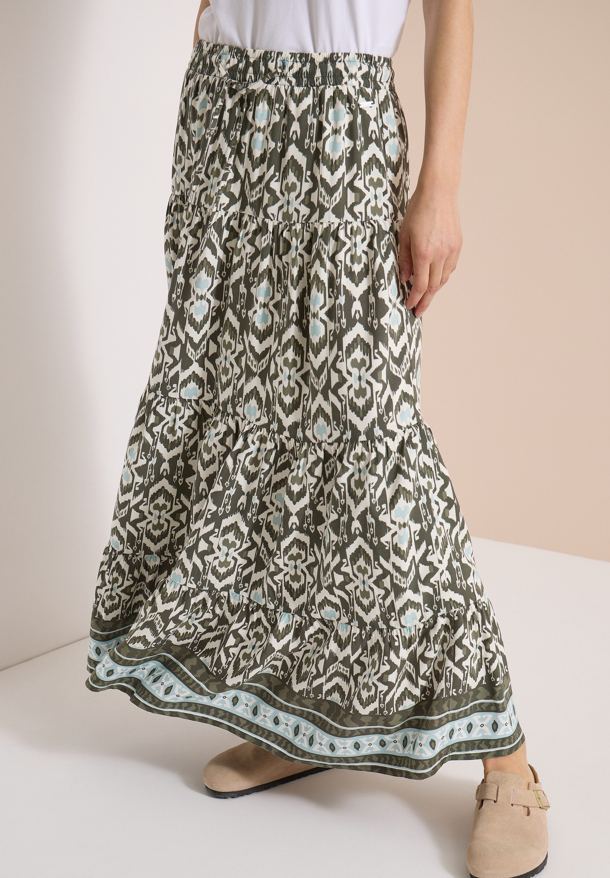 CECIL Maxirock in Midi-Länge