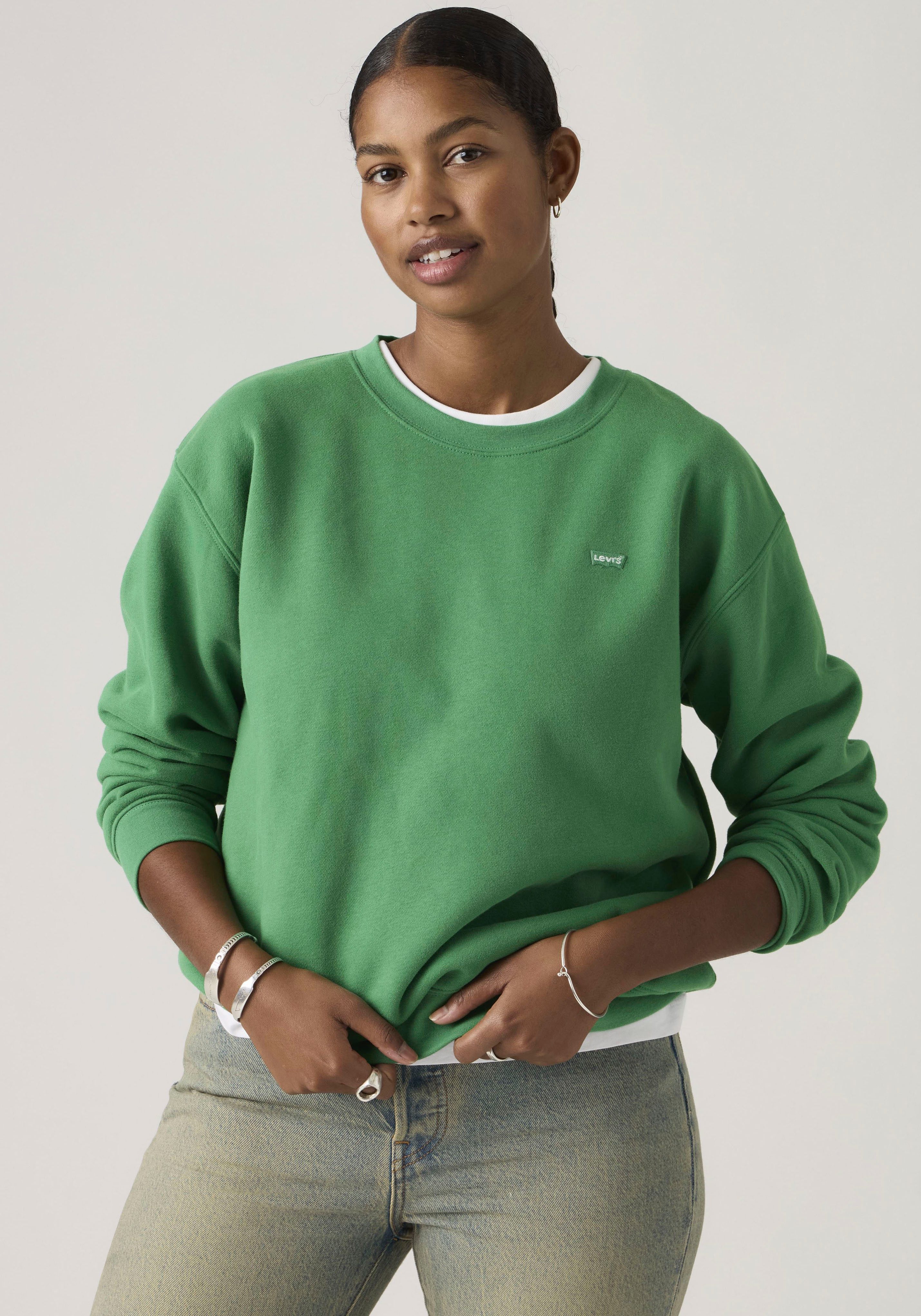 Levi's® Sweatshirt EVERYDAY CREW SWEATSHIRT mit kleinem Logo auf der Brust