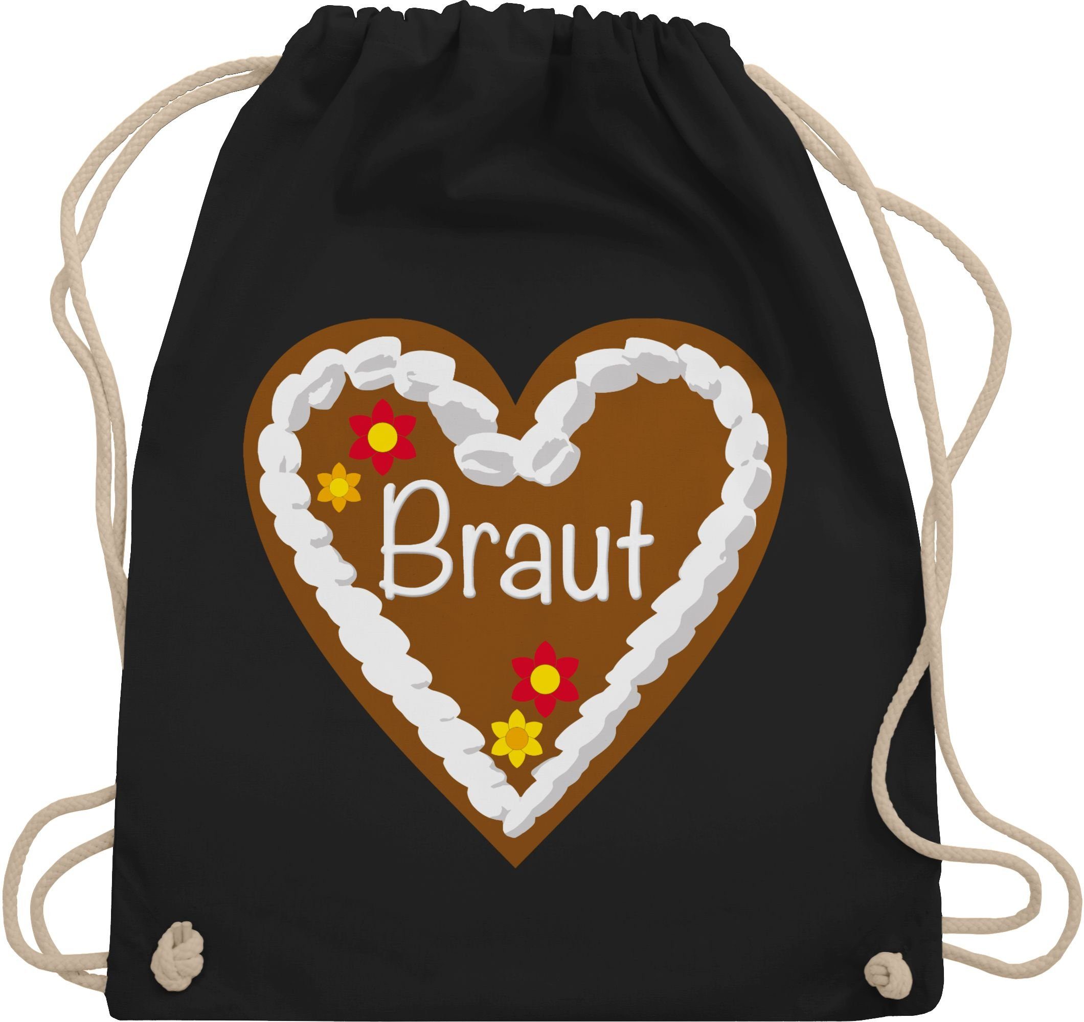 Shirtracer Turnbeutel Lebkuchenherz Braut Jga Junggesellenabschied Frauen Turnbeutel Junggesellinnenabschied Damen Online Kaufen Otto