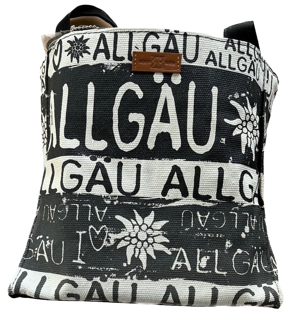 LK Trend & Style Freizeittasche Kleine Tasche Robin Ruth Allgäu Motiv, klein aber super praktisch