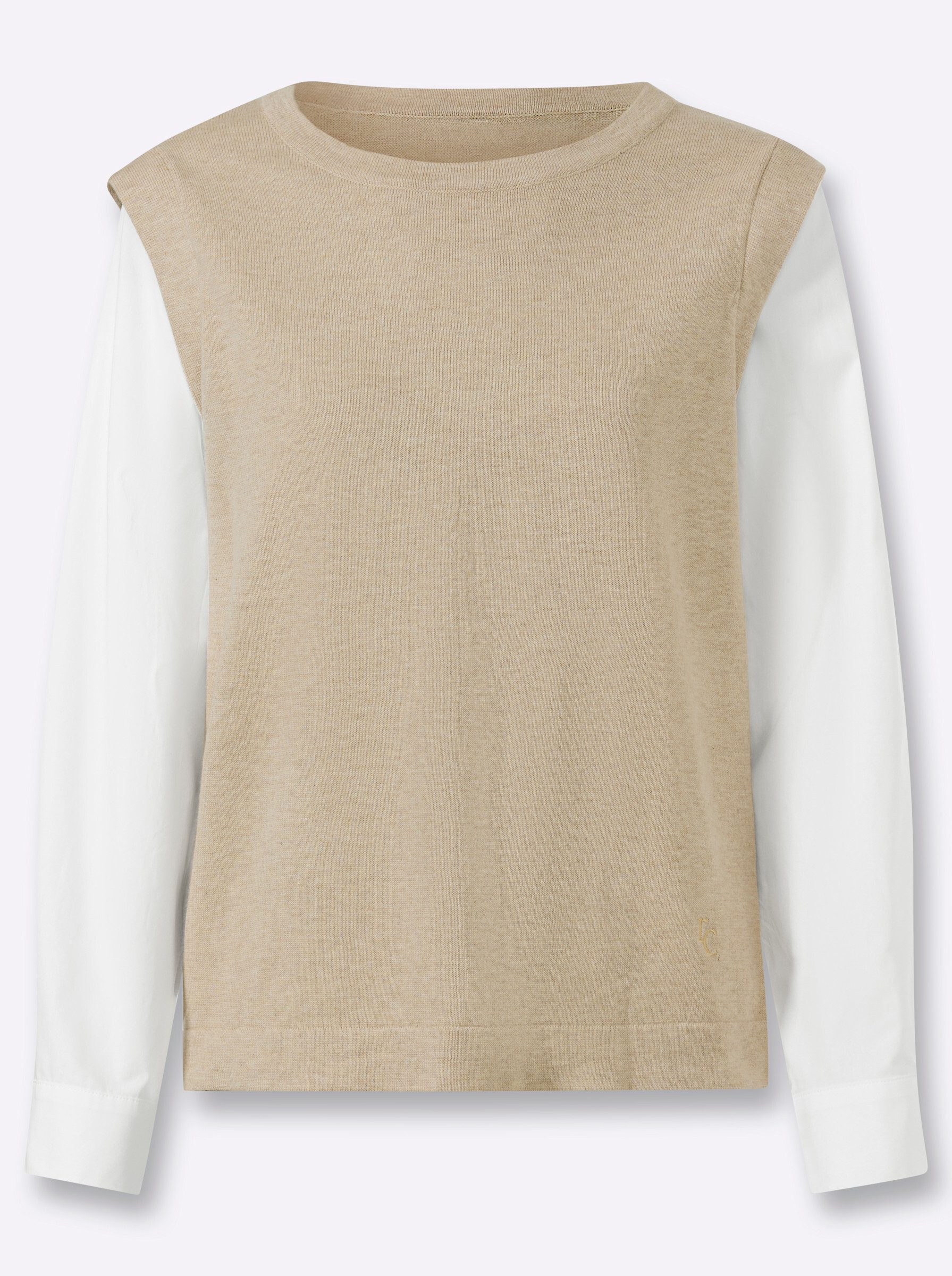 Strickpullover Pullover Langarm Feinstrick