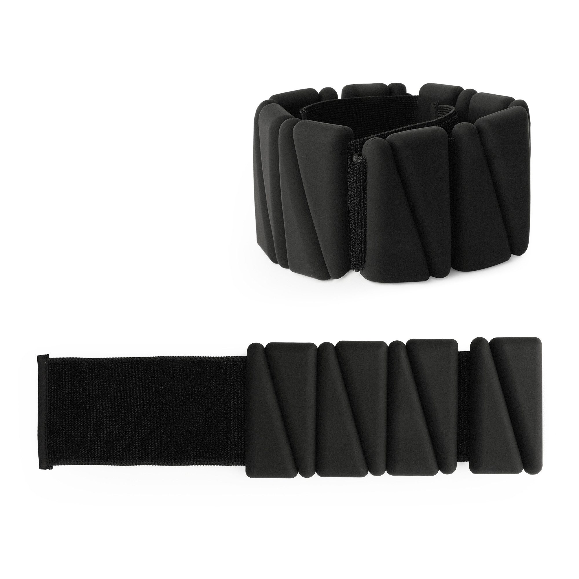 velov Gewichtsmanschette Silikon 2er Set Handgelenk Knöchel Gewicht Fußgewicht Fitness, Gesamtgewicht 0,46kg / 0,9kg / 1,8kg