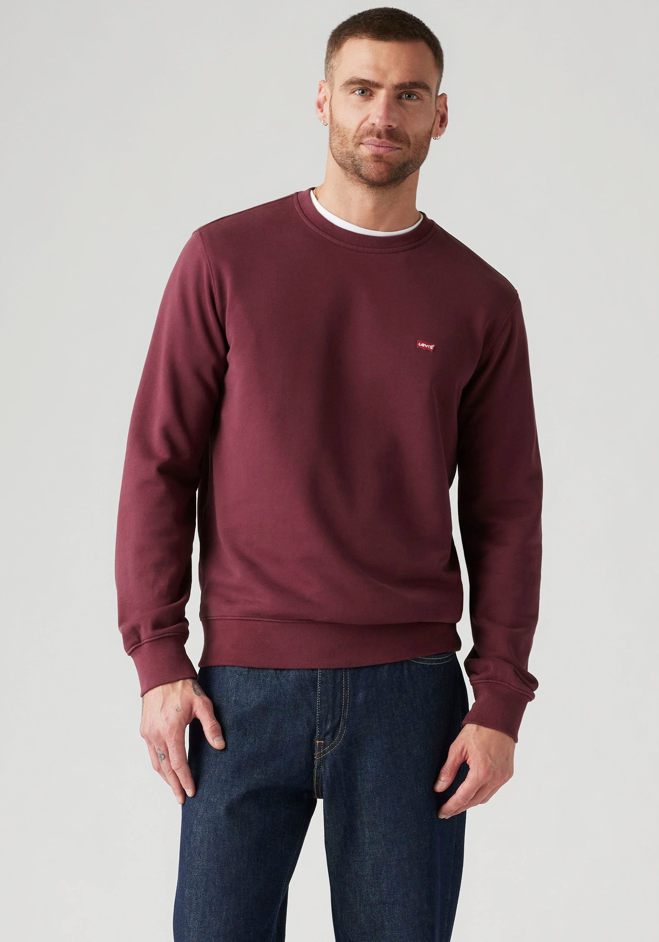 Levi's® Sweatshirt SWEATSHIRT NEW ORIGINAL CREW Innen weich angeraut
