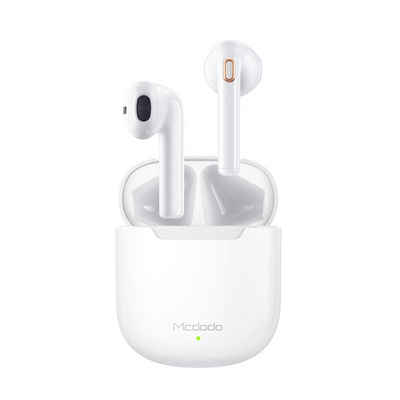 mcdodo »Mcdodo TWS IP4X Wasserdicht Dual Call Funktion HD Stereo Kabellose Kopfhörer Headset Wireless Bluetooth Ohrhörer für Handys in Weiß« Bluetooth-Kopfhörer