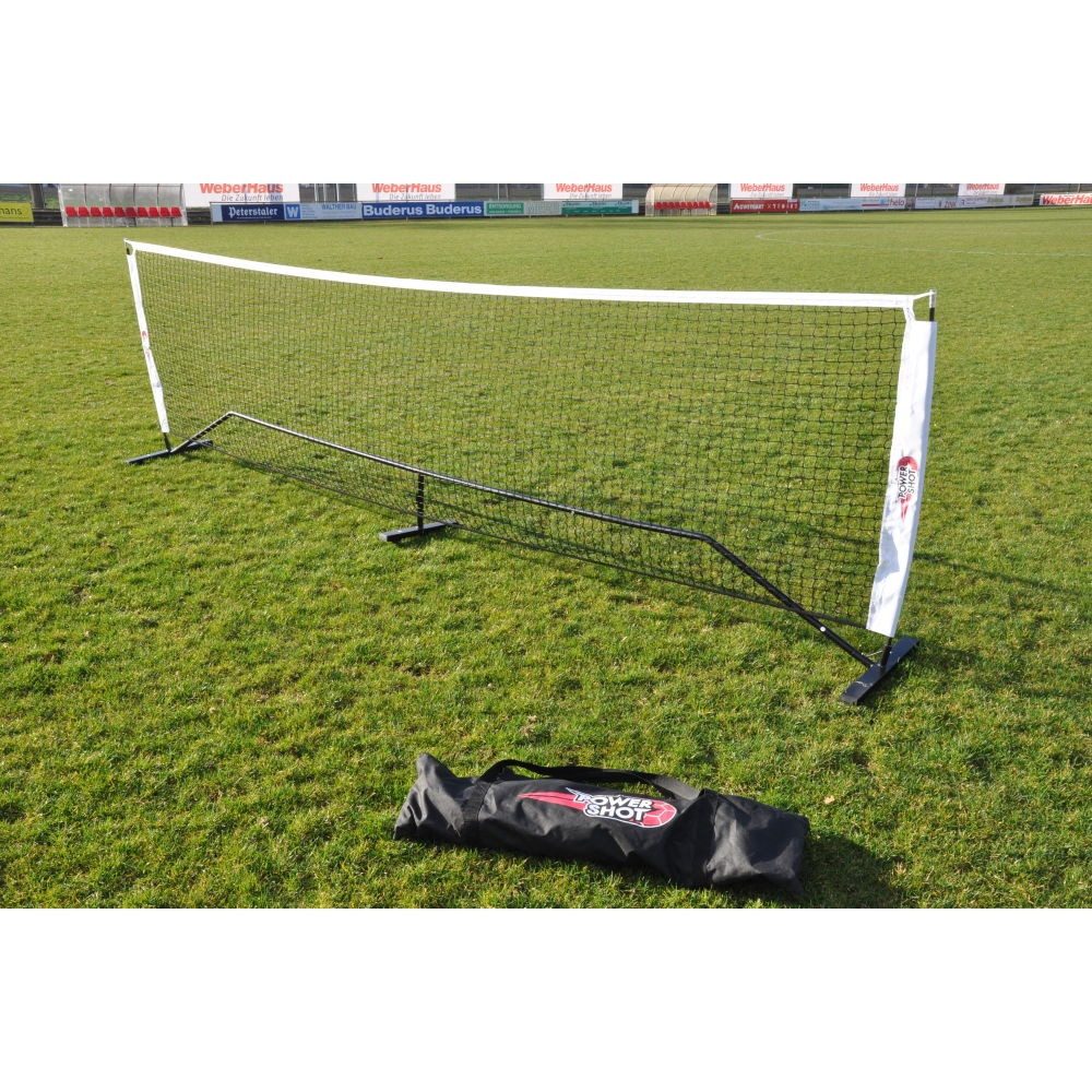 Tennisnetz Fussballtennis-Netz Set aus Stahl 4mx1,10m