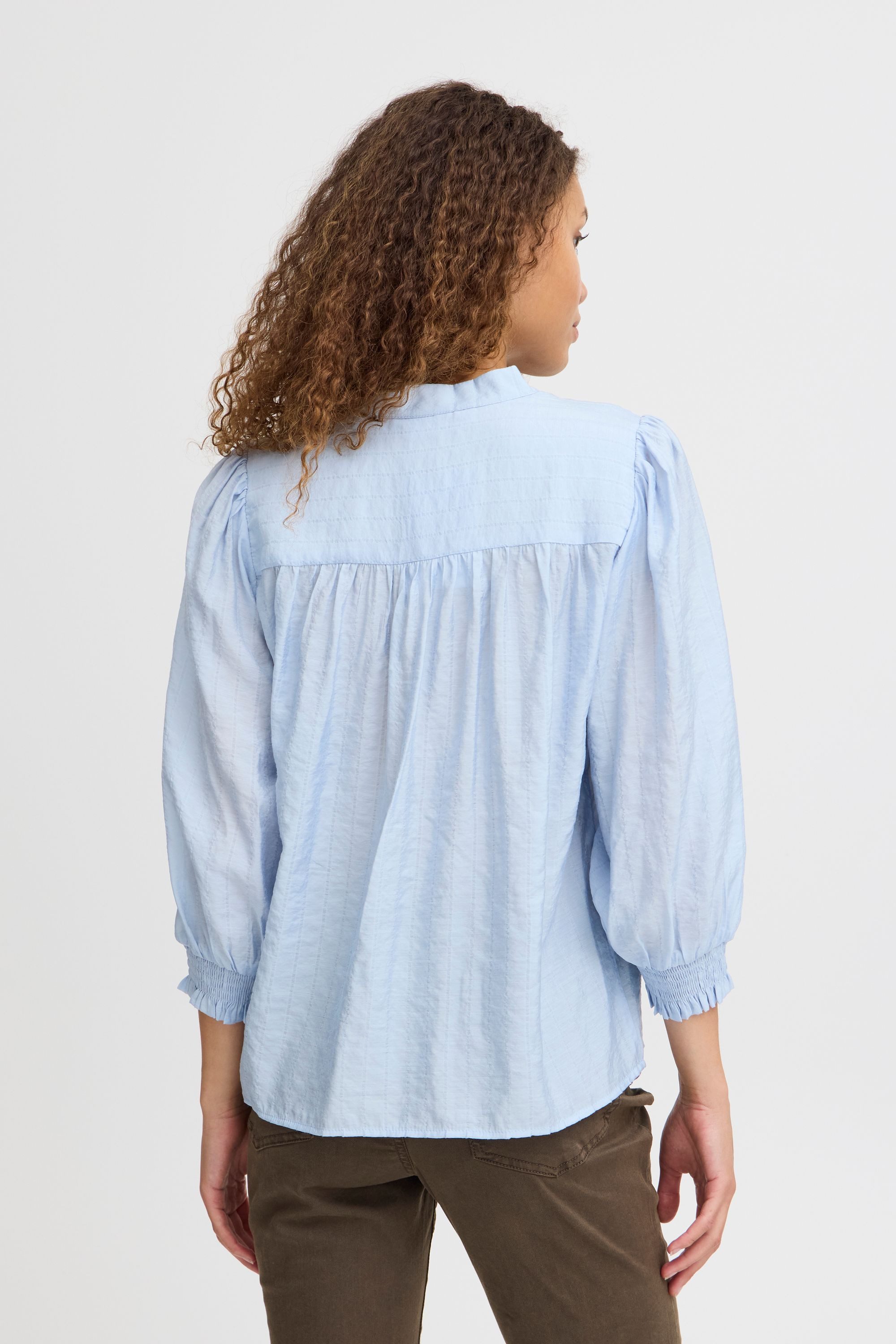 Pulz Jeans Hemdbluse Kurzarmbluse günstig online kaufen