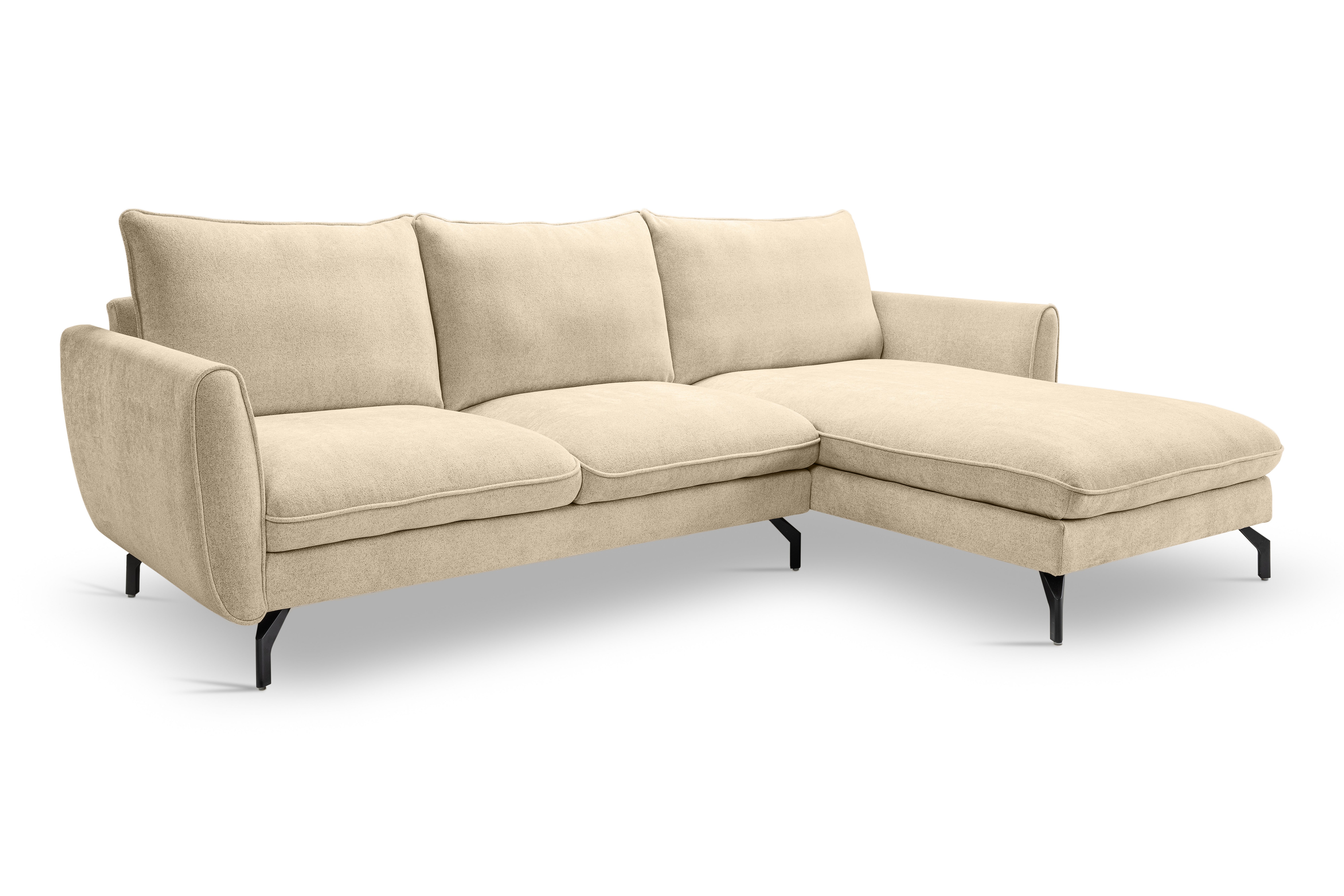 xonox.home Ecksofa Ecksofa Toronto / Ottomane / 259cm