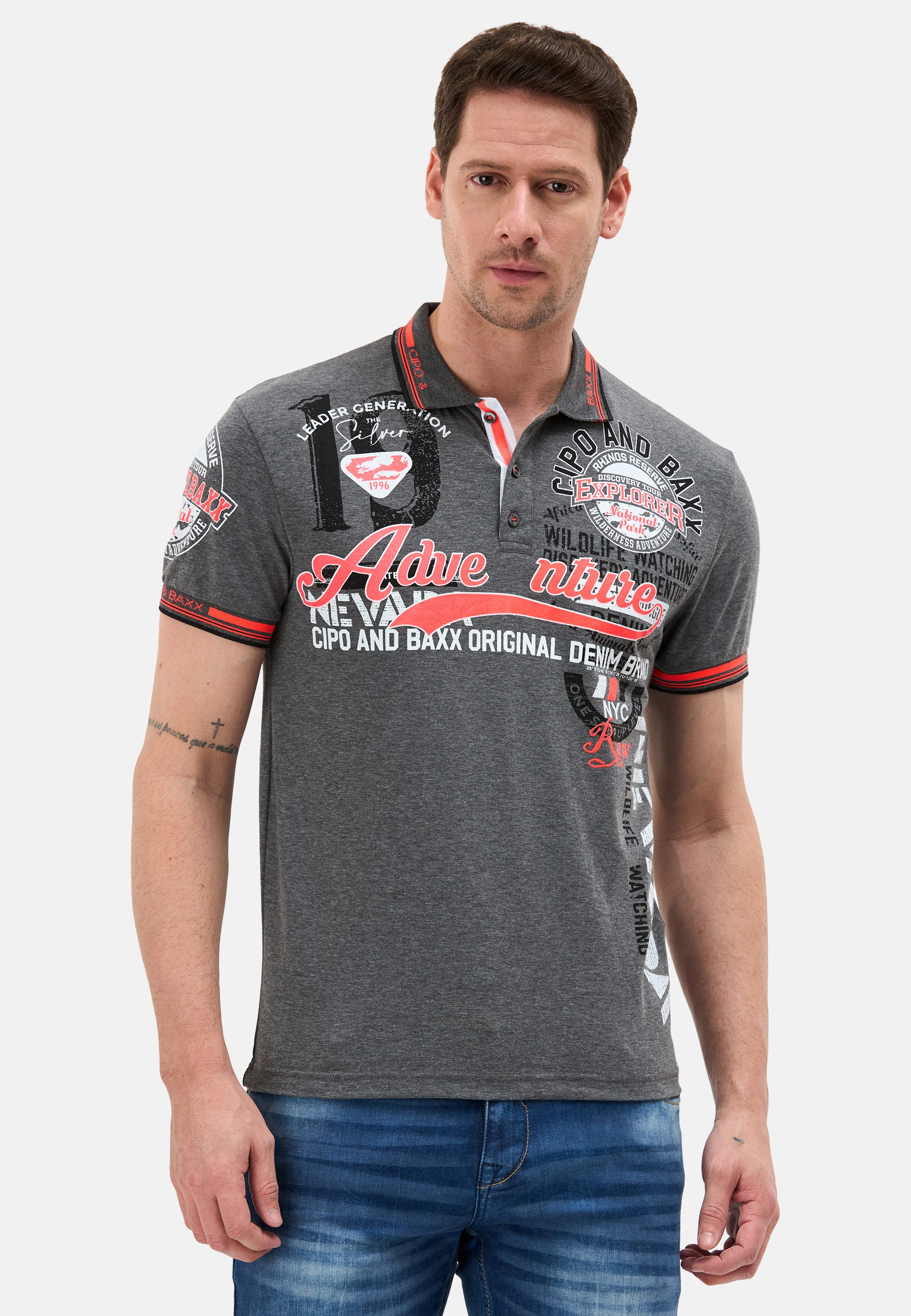 Cipo & Baxx Poloshirt günstig online kaufen