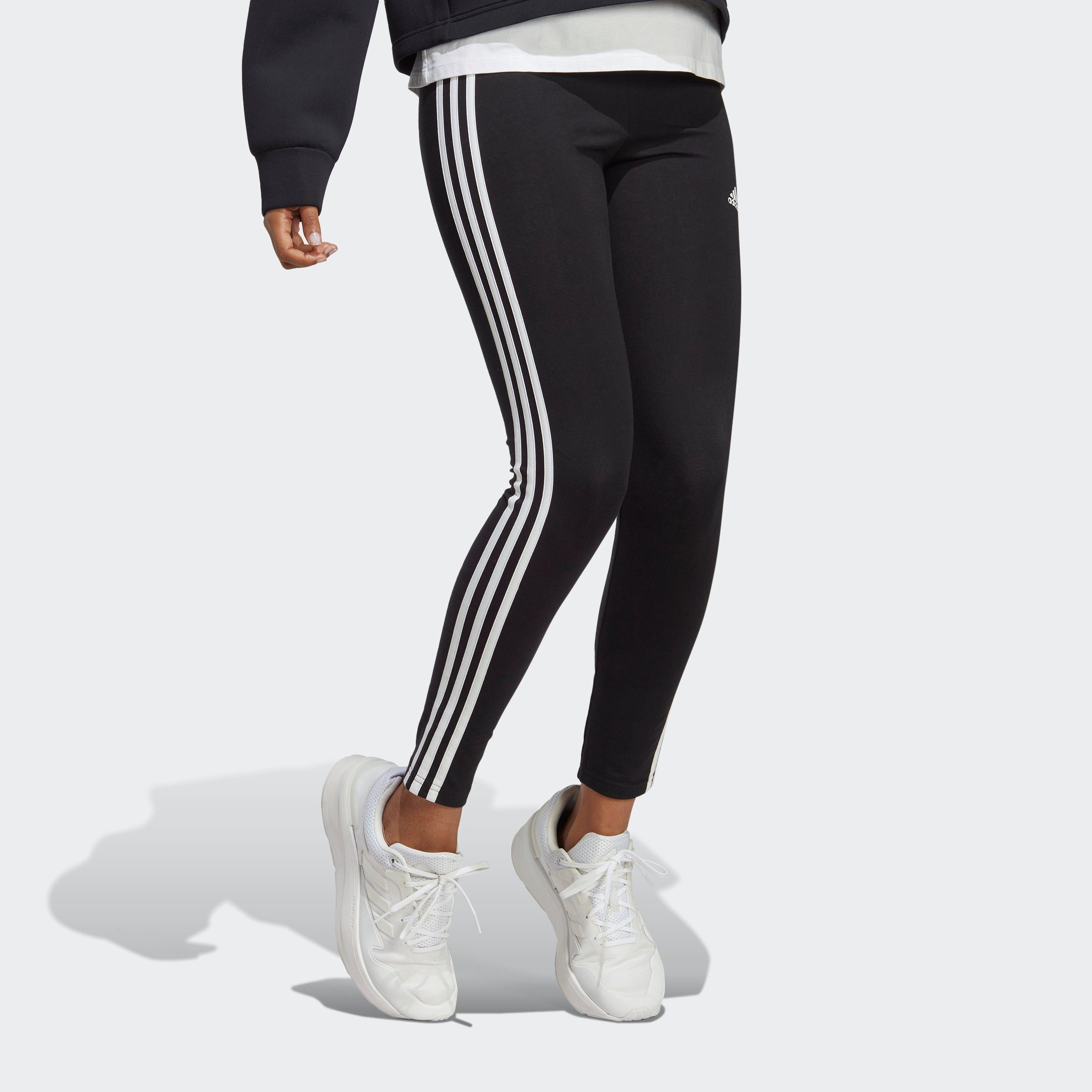 adidas Sportswear White (1-tlg) HW 3S W Leggings Black / LG