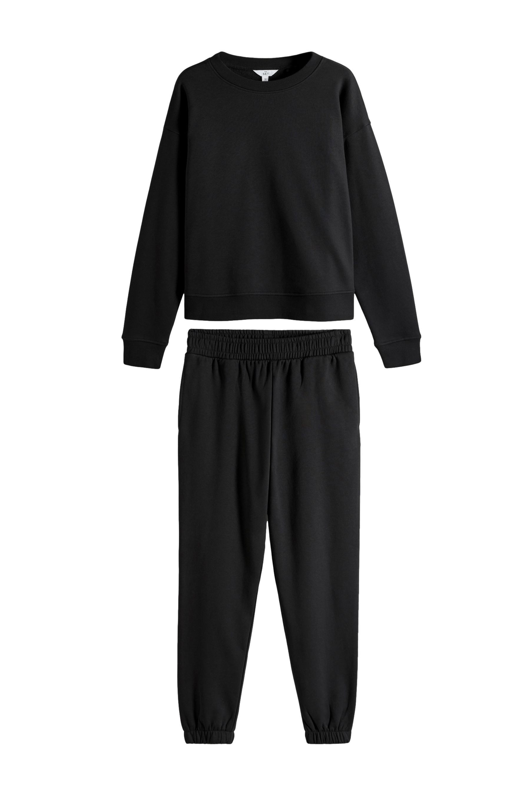 The Set Sweatanzug The Set Relaxed Fit Sweatshirt und Jogginghose (2-tlg) günstig online kaufen