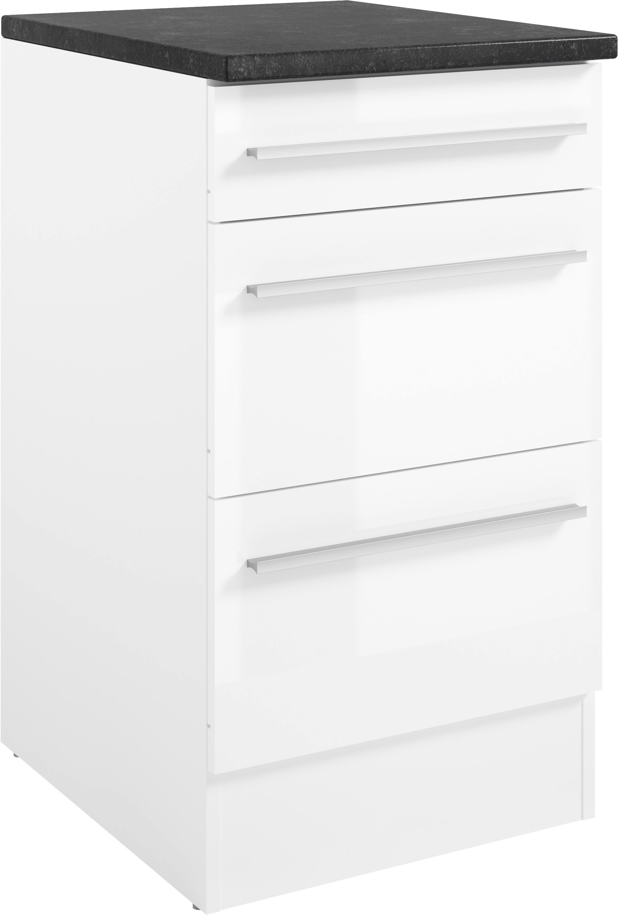 BASIC by Balculina Unterschrank Jazz B/T/H 50x60x90 cm (1-St) Breite 50cm, Melaminbeschichtung