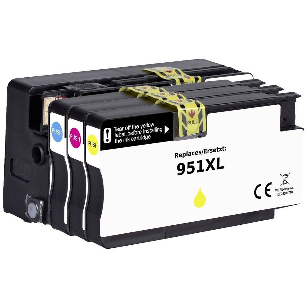 Renkforce Tinte ersetzt HP 950XL, 951XL, C2P43AE, CN045AE, CN046AE RF-5705448 Tintenpatrone