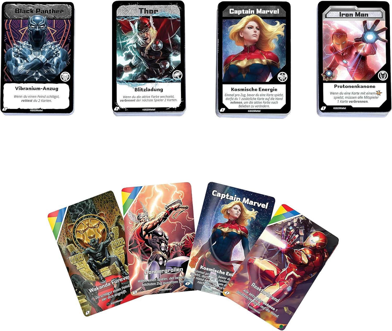 Mattel® Spiel UNO Ultimate - Marvel, Kartenspiel