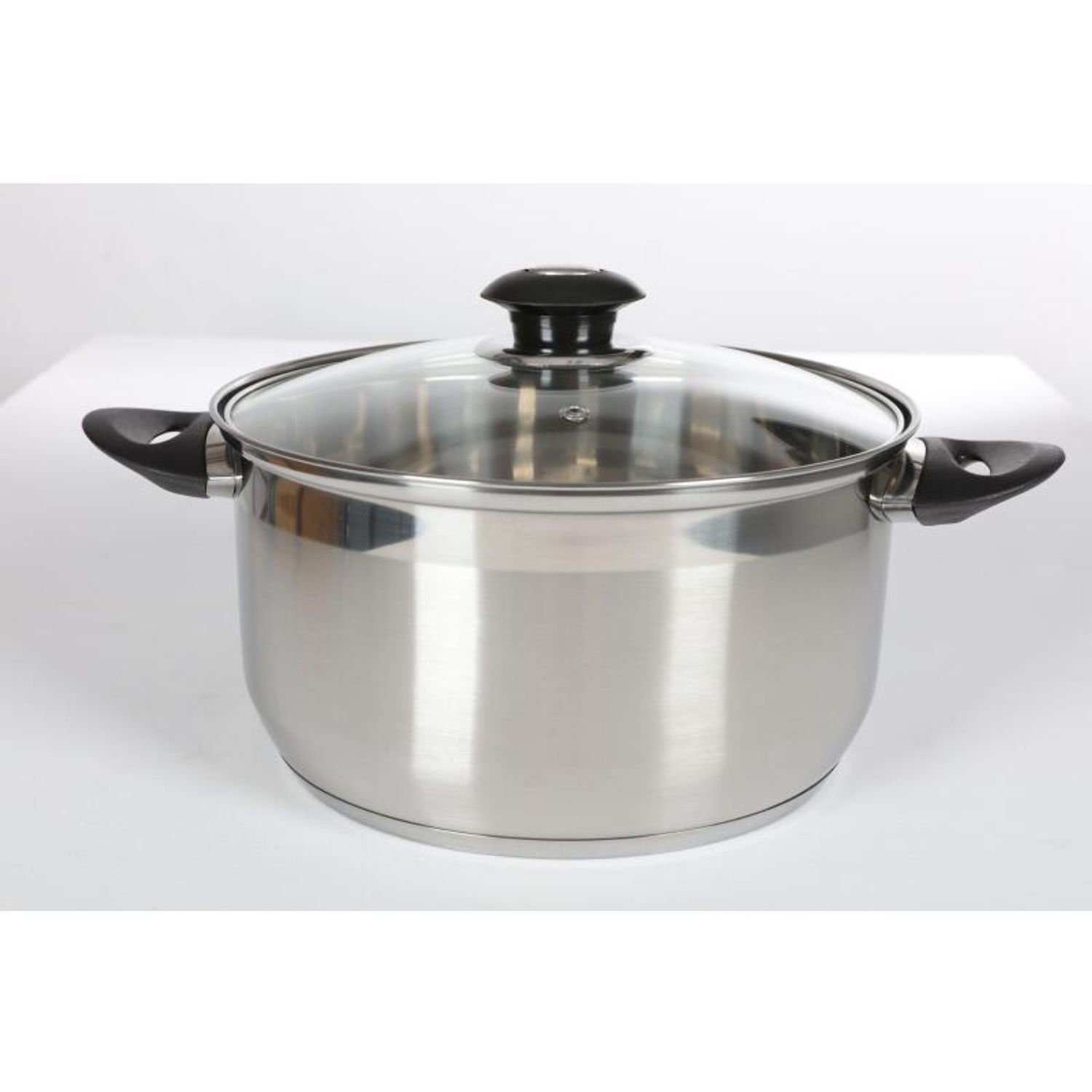 Fleischtopf Edelstahl Haushalt Braten 24cm kochen Küche BURI Her, Fleischtopf Edelstahl 5,5l Karat