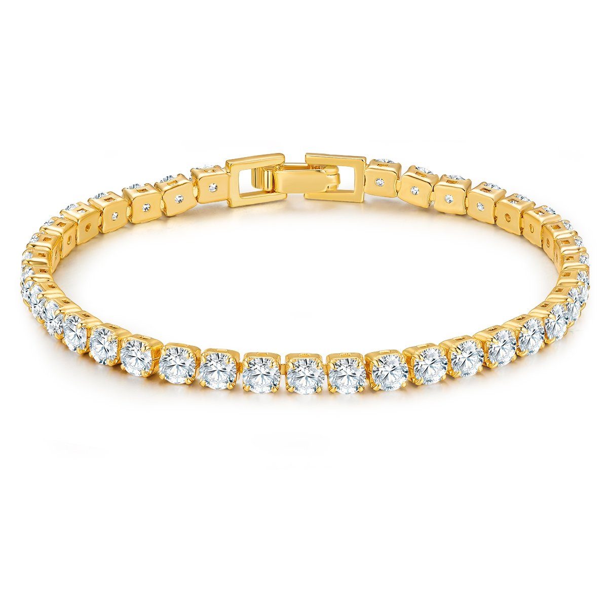 Glanzstücke München Silberarmband gelbgold, aus Sterling günstig online kaufen