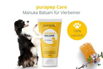 purapep Fußpflegecreme purapep Manuka Balsam für Vierbeiner für beanspruchte Haut&Pfoten 50ml