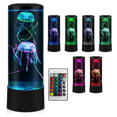 Novzep LED Dekolicht Simulation Quallen Licht, führte Farbwechsel Aquarium USB-Laden
