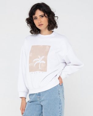 Rusty Sweatshirt SUNSET PALM OVERSIZE CREW NECK FLEECE