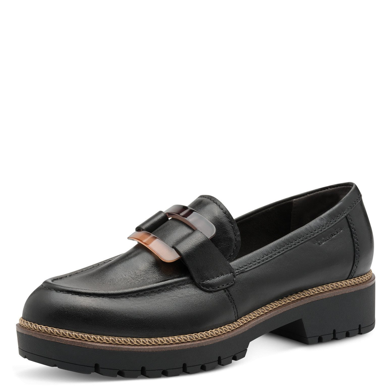 Tamaris Loafer Blockabsatz, Slipper, Businesschuh mit Touch-It-Ausstattung