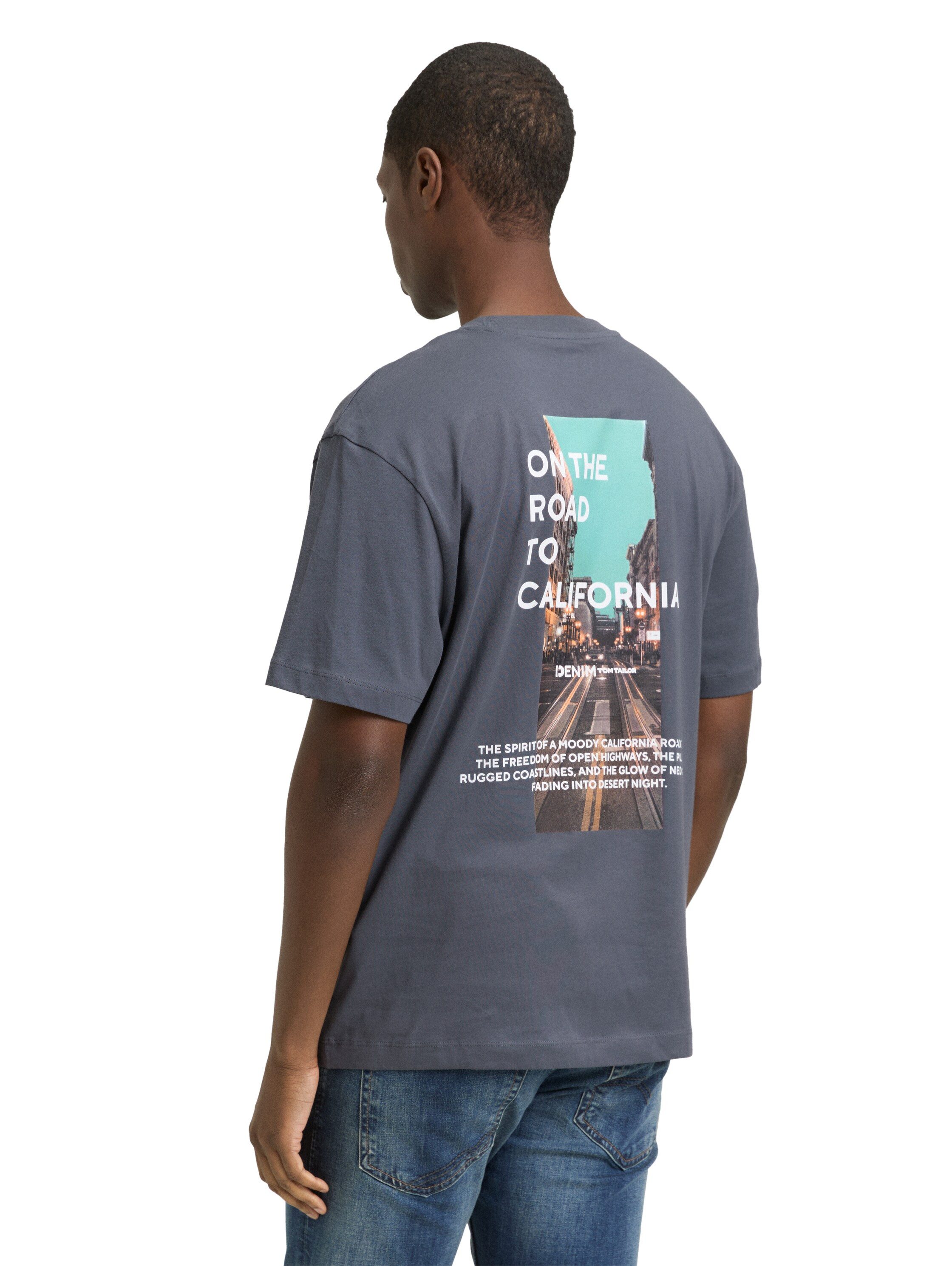 TOM TAILOR Denim T-Shirt mit Fotoprint günstig online kaufen