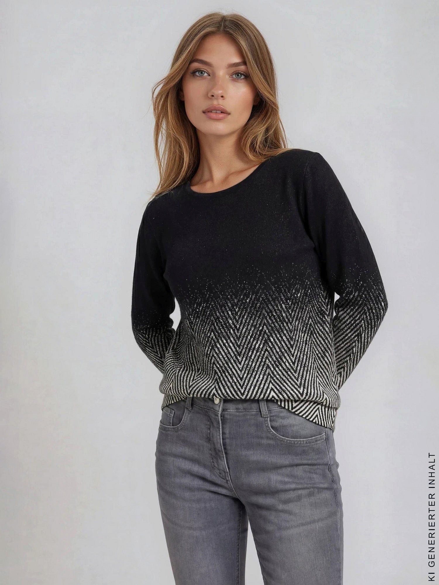 Hajo Langarmshirt Strickshirt Soft Touch