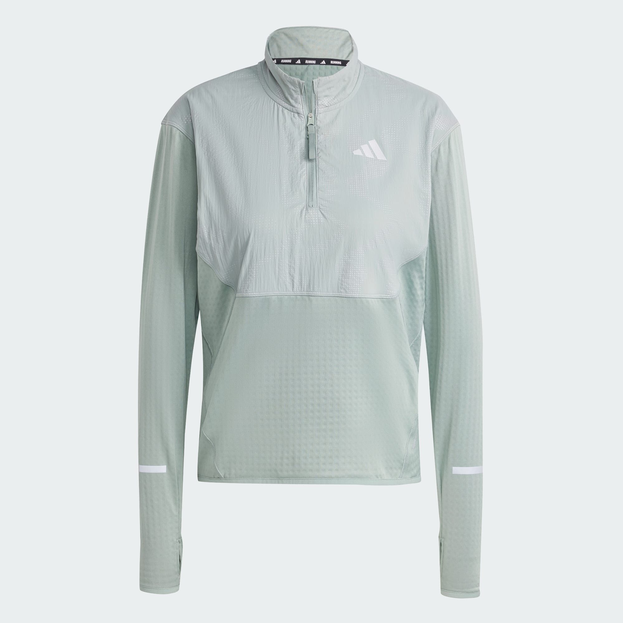 adidas Performance Trainingsjacke ULTIMATE HI VIS REFLECTIVE 1/2-ZIP OBERTEIL (1-St)